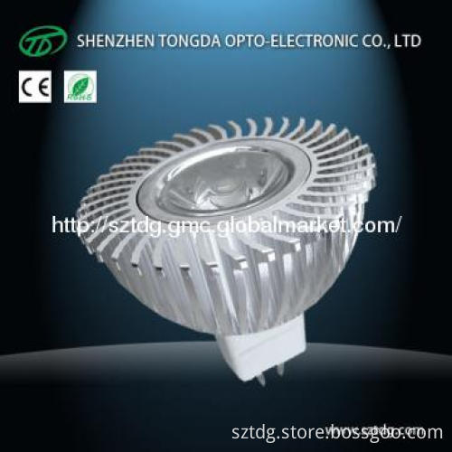 3X1W LED Spotlight MR16 Lamp Holder